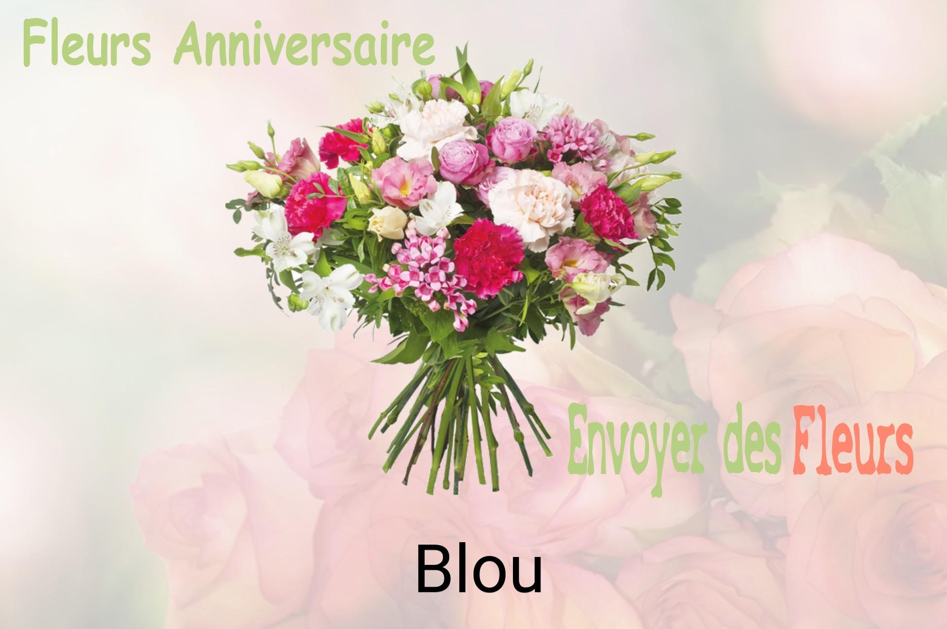 Bouquet de fleurs d’anniversaire livré à Blou